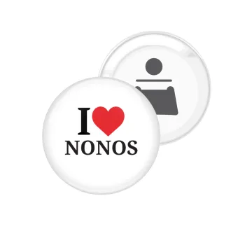 I Love ΝΟΝΟΣ, Μαγνητάκι και ανοιχτήρι μπύρας στρογγυλό διάστασης 5,9cm