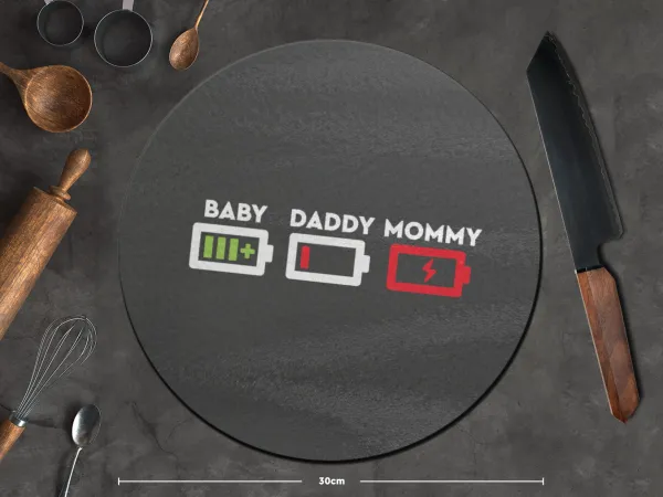 BABY, MOMMY, DADDY Low battery — 2