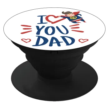 Super Dad, Phone Holders Stand  Μαύρο Βάση Στήριξης Κινητού στο Χέρι