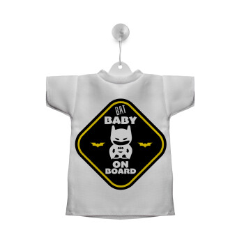 BAT baby on board, Σήμα μπλουζάκι με βεντούζα για αυτοκίνητο