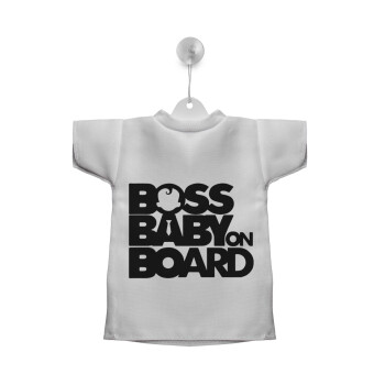 BOSS Baby on board, Σήμα μπλουζάκι με βεντούζα για αυτοκίνητο