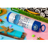 Easter candle, Childrens hot water bottle, stainless steel, with safety straw, BLUE (500ml)