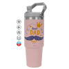 Pink color, 890ml (30oz) stainless Steel Tumbler with Handle