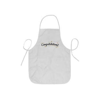 Congratulations, Ποδιά Σεφ ολόσωμη κοντή  Παιδική (44x62cm)