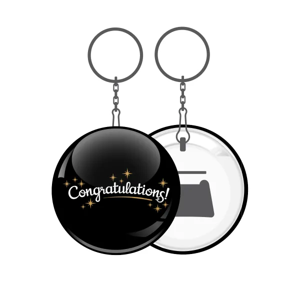 Congratulations — Μεταλλικό Ανοιχτήρι (5cm)