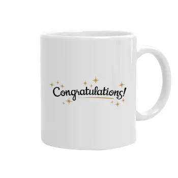 Congratulations, Κούπα, κεραμική, 330ml