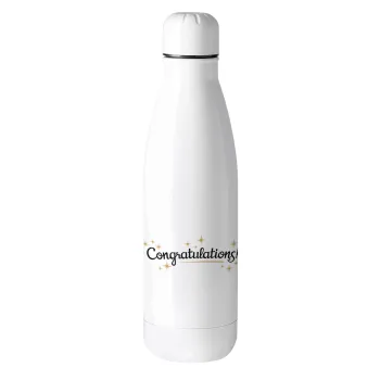 Congratulations, Metal mug thermos (Stainless steel), 500ml