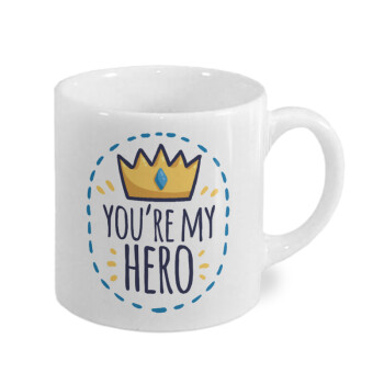 Dad, you are my hero!, Κουπάκι κεραμικό, για espresso 150ml