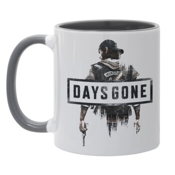 Day's Gone, Mug colored grey, ceramic, 330ml