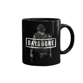Day's Gone, Mug black, ceramic, 330ml