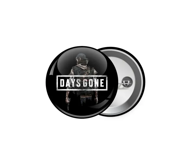 Day's Gone — Pin badge, 5cm