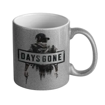 Day's Gone, Κούπα Ασημένια Glitter που γυαλίζει, κεραμική, 330ml