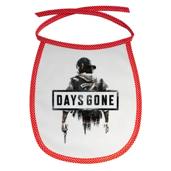 Day's Gone, Σαλιάρα μωρού αλέκιαστη με κορδόνι Κόκκινη