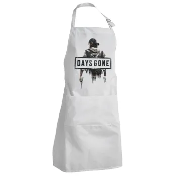 Day's Gone, Adult Chef Apron (with sliders and 2 pockets)