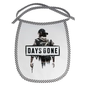 Day's Gone, Σαλιάρα μωρού αλέκιαστη με κορδόνι Μαύρη