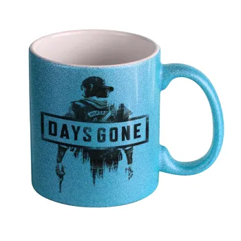 Day's Gone, Κούπα Σιέλ Glitter που γυαλίζει, κεραμική, 330ml