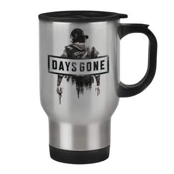 Day's Gone, Κούπα ταξιδιού ανοξείδωτη με καπάκι, διπλού τοιχώματος (θερμό) 450ml