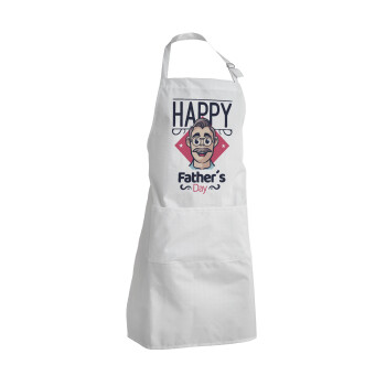Για την γιορτή του μπαμπά!, Adult Chef Apron (with sliders and 2 pockets)