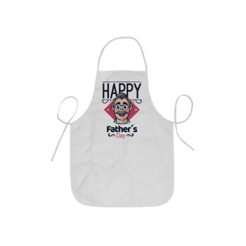 Για την γιορτή του μπαμπά!, Ποδιά Σεφ ολόσωμη κοντή  Παιδική (44x62cm)