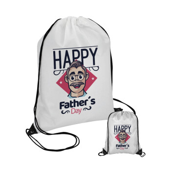 Για την γιορτή του μπαμπά!, Τσάντα πουγκί με μαύρα κορδόνια (1 τεμάχιο)
