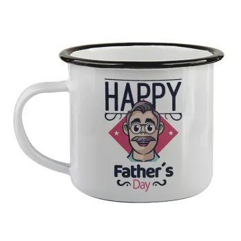 Για την γιορτή του μπαμπά!, Κούπα εμαγιέ με μαύρο χείλος 360ml