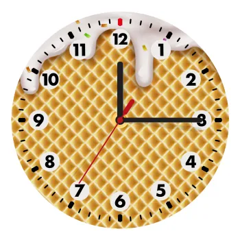 Παγωτό, Ρολόι τοίχου ξύλινο (20cm)