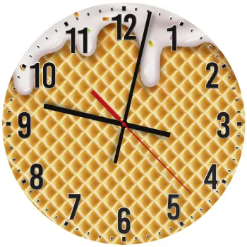 Παγωτό, Ρολόι τοίχου ξύλινο (30cm)