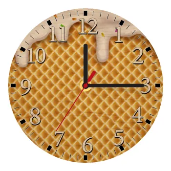 Παγωτό, Ρολόι τοίχου ξύλινο plywood (20cm)