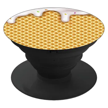 Παγωτό, Phone Holders Stand  Μαύρο Βάση Στήριξης Κινητού στο Χέρι