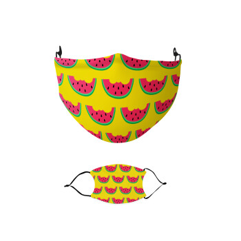 Καρπουζάκια, Μάσκα υφασμάτινη παιδική πολλαπλών στρώσεων με υποδοχή φίλτρου