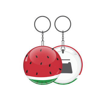Καρπούζι, Μπρελόκ μεταλλικό 5cm με ανοιχτήρι