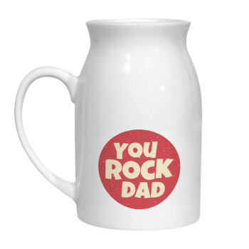 YOU ROCK DAD, Milk Jug (450ml) (1pcs)
