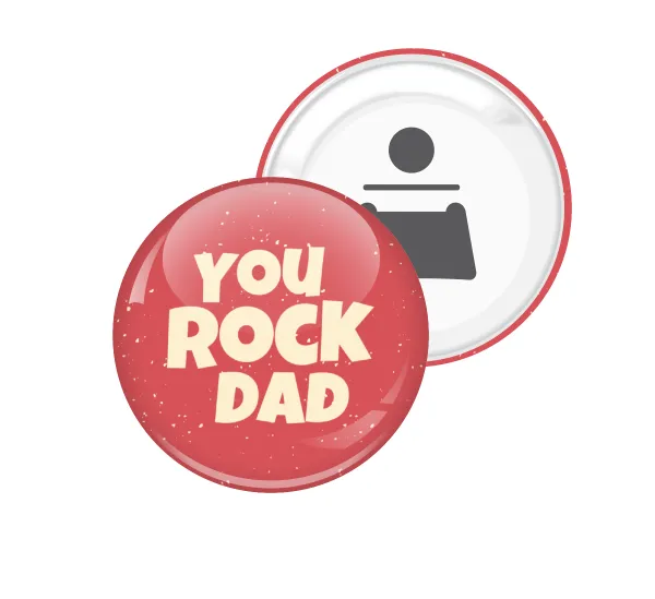 YOU ROCK DAD — Μαγνητάκι & Ανοιχτήρι (5.9cm)