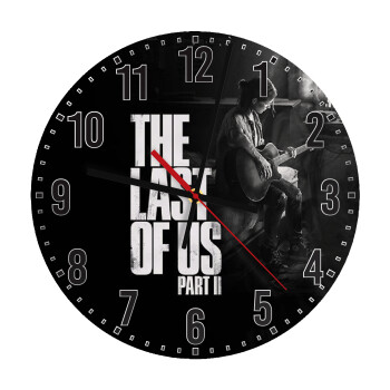 Last of us, part II, Ρολόι τοίχου ξύλινο (30cm)
