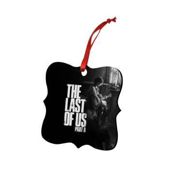 Last of us, part II, Christmas ornament polygon wooden 7.5cm