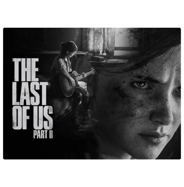 Last of us — Επιφάνεια κοπής γυάλινη (38x28cm)
