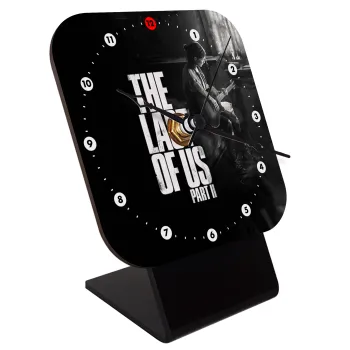 Last of us, part II, Επιτραπέζιο ρολόι ξύλινο με δείκτες (10cm)