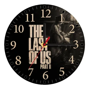 Last of us, part II, Ρολόι τοίχου ξύλινο plywood (20cm)