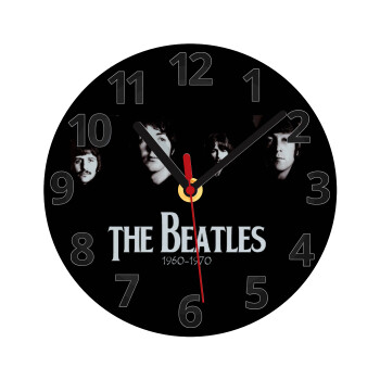The Beatles, Ρολόι τοίχου γυάλινο (20cm)