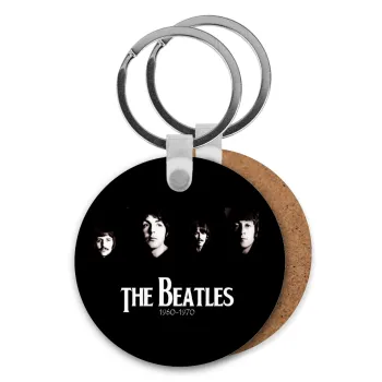 The Beatles, Μπρελόκ Ξύλινο στρογγυλό MDF Φ5cm