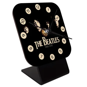 The Beatles, Quartz Table clock in natural wood (10cm)