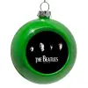 Green Christmas tree ornament bauble 8cm