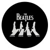 The Beatles, Abbey Road, Επιφάνεια κοπής γυάλινη στρογγυλή (30cm)