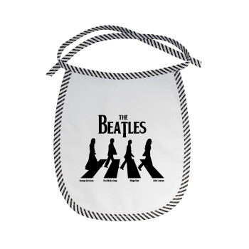The Beatles, Abbey Road, Σαλιάρα μωρού αλέκιαστη με κορδόνι Μαύρη