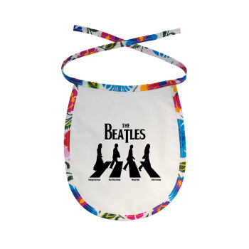 The Beatles, Abbey Road, Σαλιάρα μωρού αλέκιαστη με κορδόνι Χρωματιστή