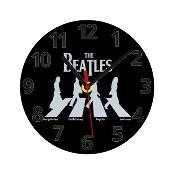 The Beatles, Abbey Road, Ρολόι τοίχου γυάλινο (20cm)