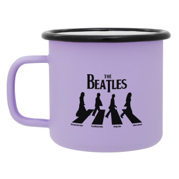 The Beatles, Abbey Road, Κούπα Μεταλλική εμαγιέ ΜΑΤ Light Pastel Purple 360ml