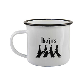 The Beatles, Abbey Road, Κούπα εμαγιέ με μαύρο χείλος 360ml