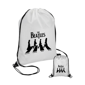 The Beatles, Abbey Road, Τσάντα πουγκί με μαύρα κορδόνια (1 τεμάχιο)
