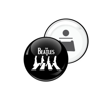 The Beatles, Abbey Road, Μαγνητάκι και ανοιχτήρι μπύρας στρογγυλό διάστασης 5,9cm